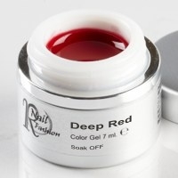 Soak Off Gel Deep Red 7 ml.