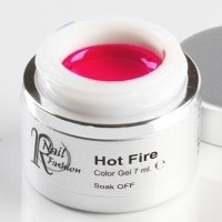 Soak Off Gel Hot Fire 7 ml.
