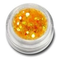 Glitter Flakies Giallo Scuro