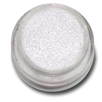 Polvere Glitter bianco