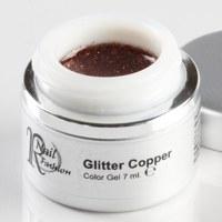 Gel Colorato Glitter Copper 7 ml.