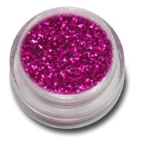 Polvere Glitter fucsia