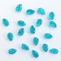 Strass Goccia Turquoise