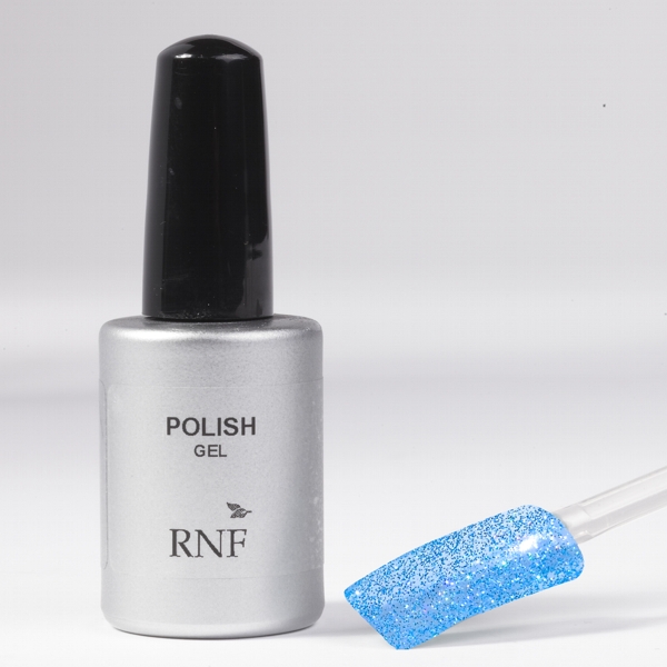 Polish Gel Glitter Blue 15 ml.